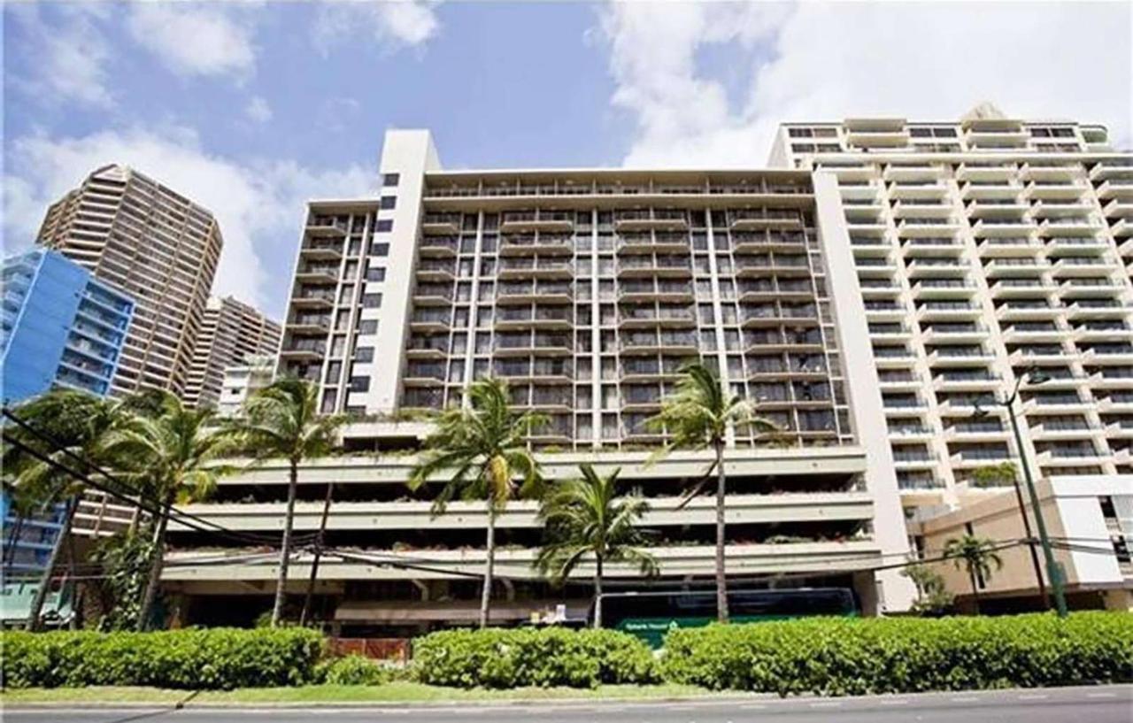 Renovated With City View At Aqua Palms Waikiki Honolulu Exterior photo